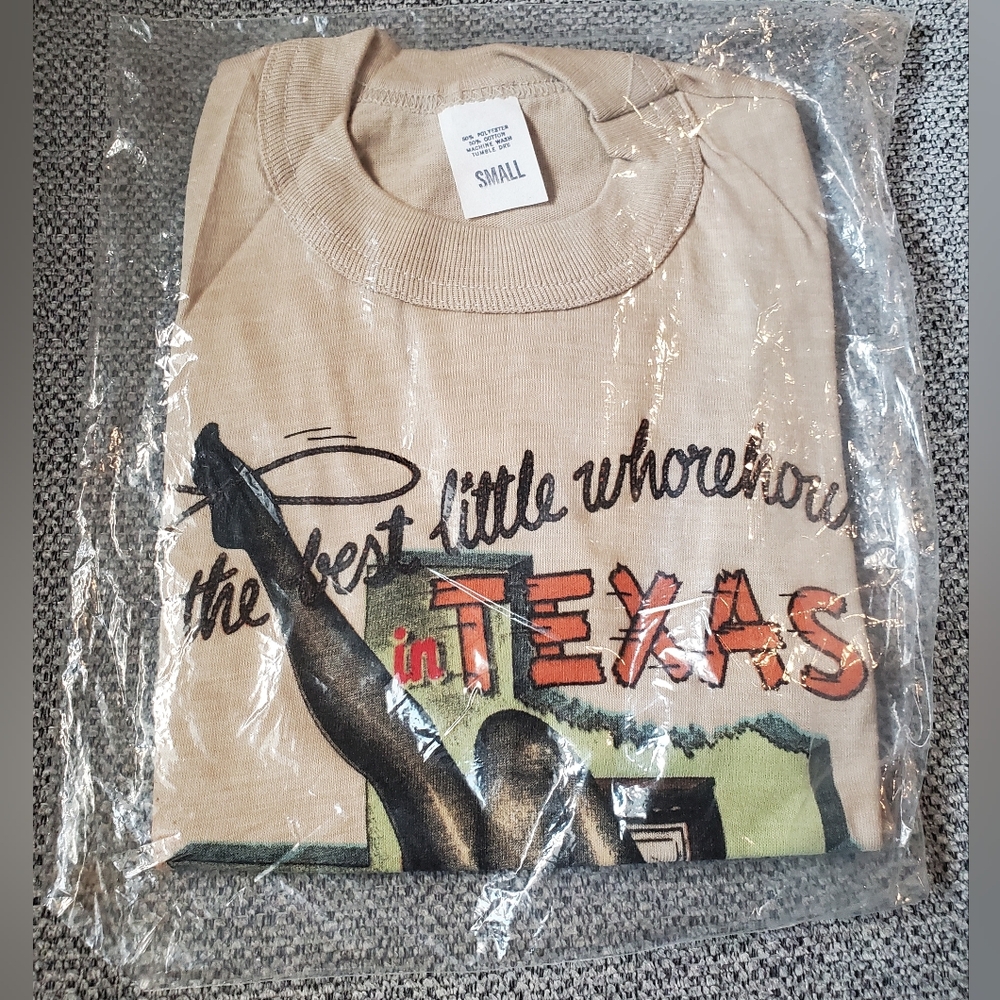 VTG 1978 The Best Little Whorehouse In Texas Shirt Small